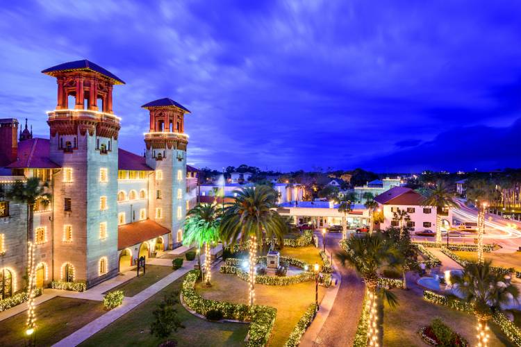 st. augustine christmas lights