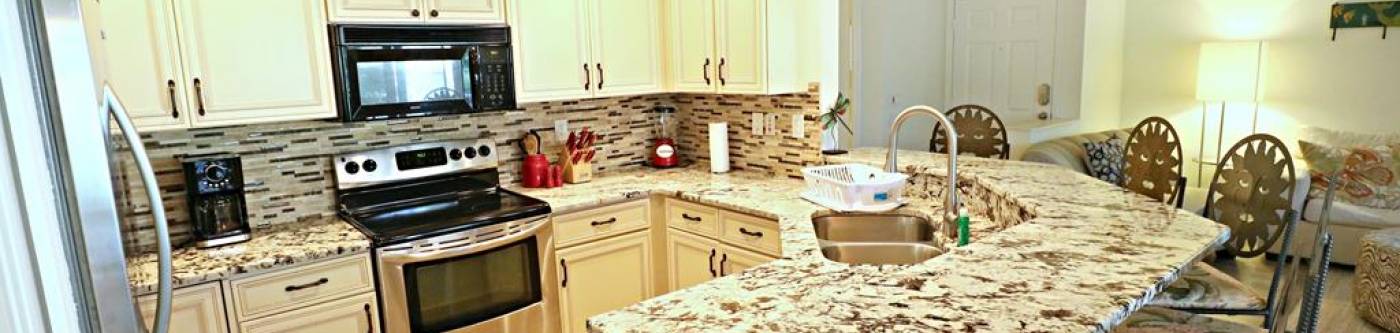 kitchen in sea place condo